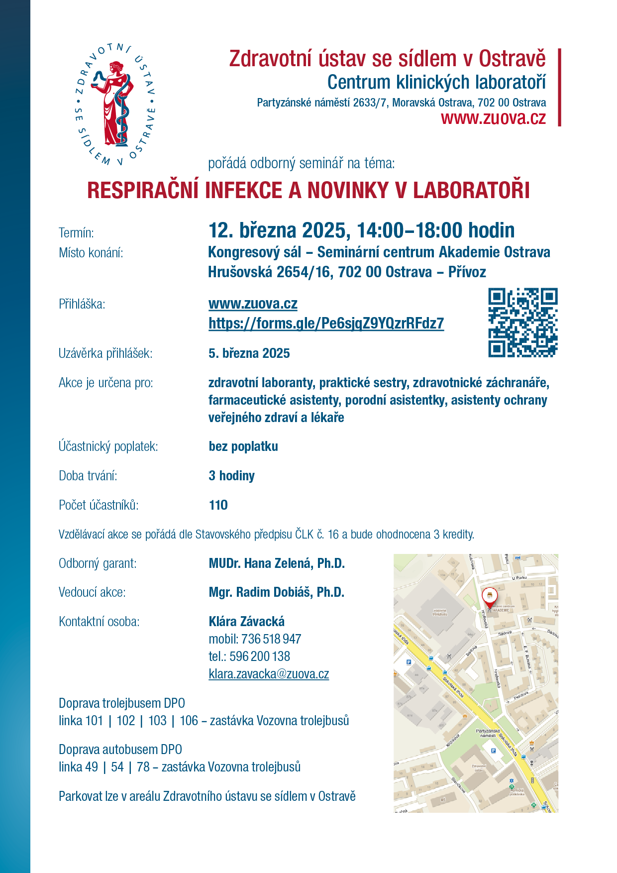 Respirační infekce a novinky v laboratoři